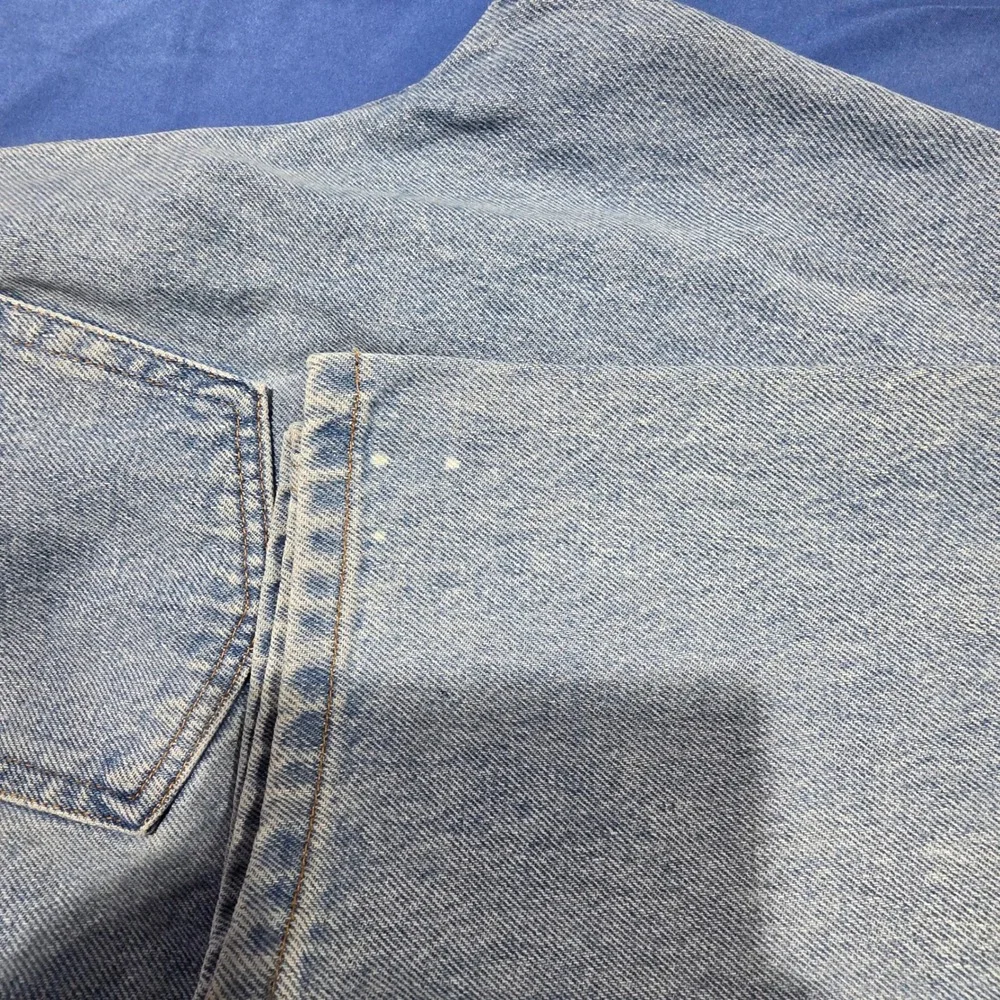 LL Bean Original Fit Relaxed Light‎ Wash High Rise Mom Jeans Womens 8 Pet